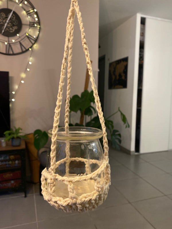 Sous pot pour suspension